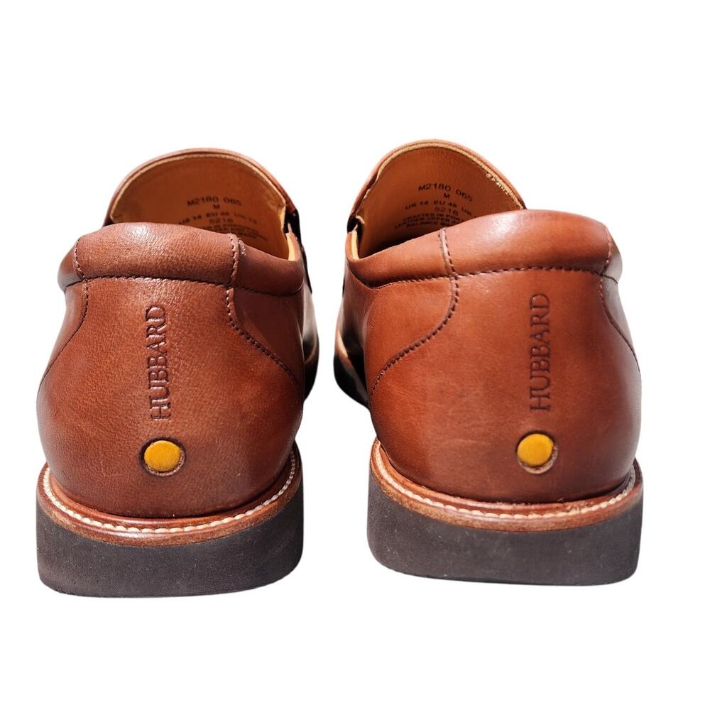 Samuel Hubbard Ivy Legend Cognac Leather Penny Loafers 14 - Picture 6 of 9